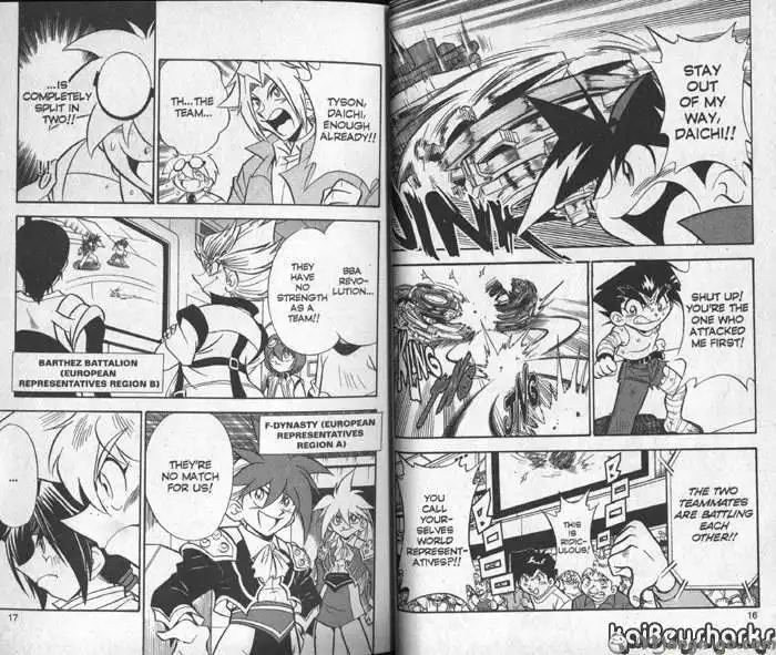 Bakuden Shoot Beyblade Chapter 11.1 7